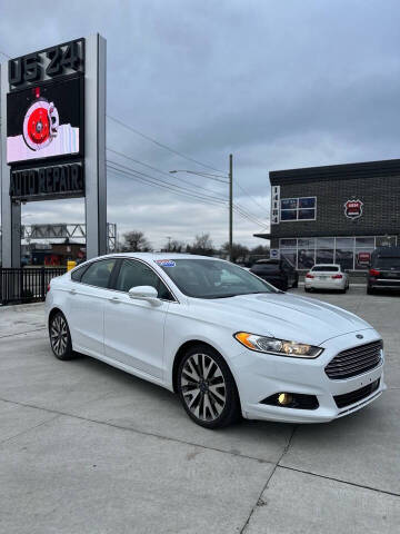 2015 Ford Fusion for sale at US 24 Auto Group in Redford MI