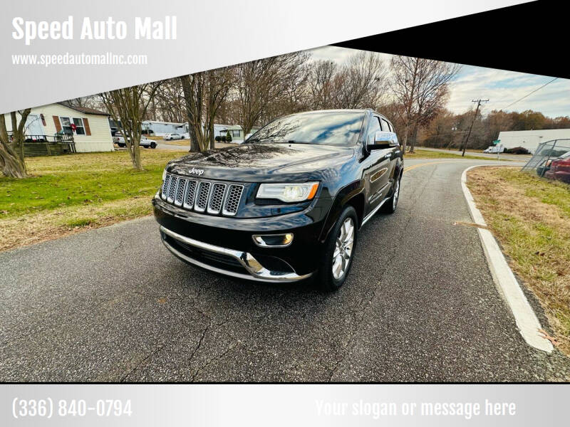2014 Jeep Grand Cherokee for sale at Speed Auto Mall in Greensboro NC