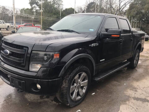 2013 Ford F-150 for sale at Texas Luxury Auto in Houston TX