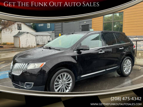 2013 Lincoln MKX for sale at Get The Funk Out Auto Sales in Nampa ID