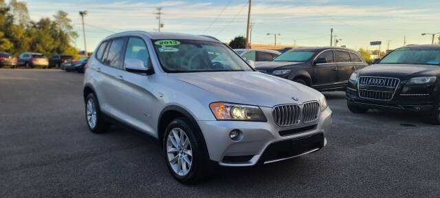 2013 BMW X3 for sale at German Automotive Service & Sales in Knoxville, TN