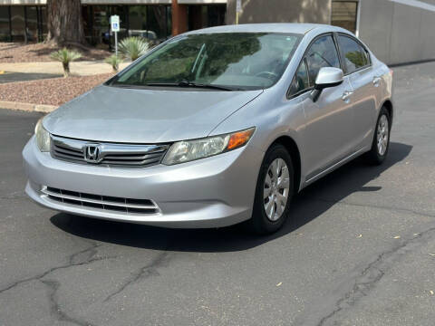 2012 Honda Civic for sale at Charlsbee Motorcars in Tempe AZ