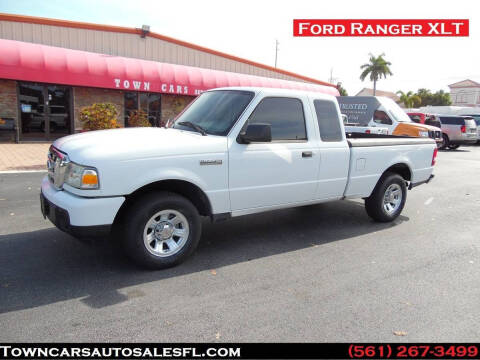 2010 Ford Ranger for sale at Town Cars Auto Sales in West Palm Beach FL