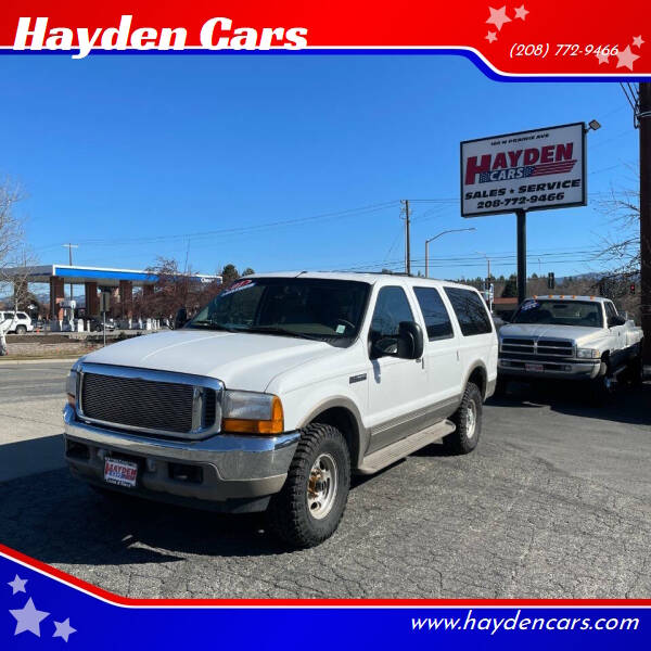 2001 Ford Excursion for sale at Hayden Cars in Coeur D Alene ID