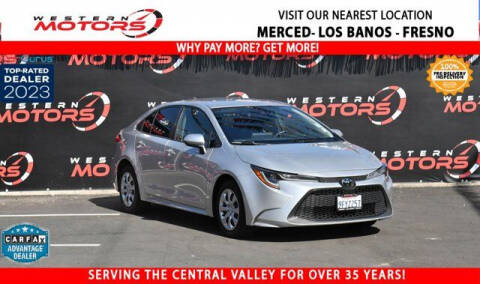 2020 Toyota Corolla for sale at Western Motors Los Banos in Los Banos CA