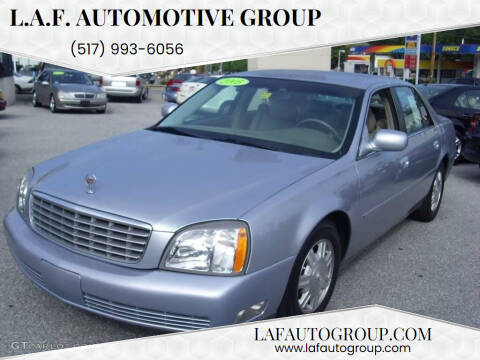 2005 Cadillac DeVille for sale at L.A.F. Automotive Group in Lansing MI
