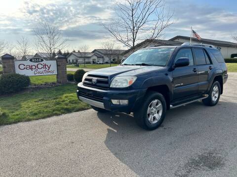 2003 Toyota 4Runner for sale at CapCity Customs in Plain City OH