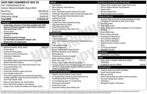 2025 GMC HUMMER EV 2X
