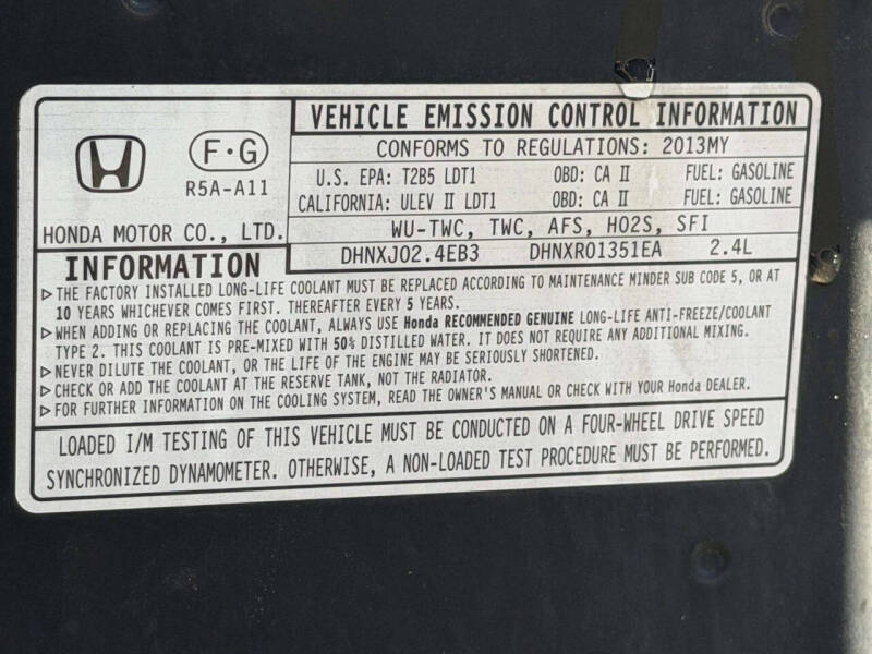 2013 Honda CR-V EX-L w/Navi