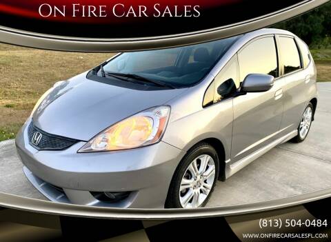 2009 Honda Fit for sale at On Fire Car Sales in Tampa FL