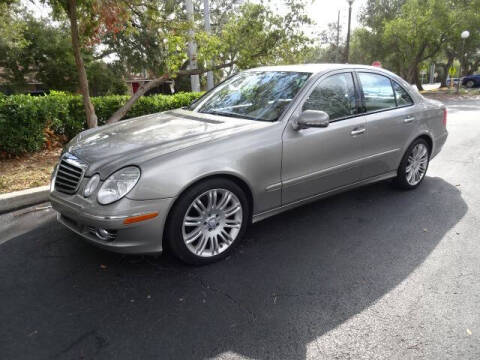 2008 Mercedes-Benz E-Class for sale at DONNY MILLS AUTO SALES in Largo FL