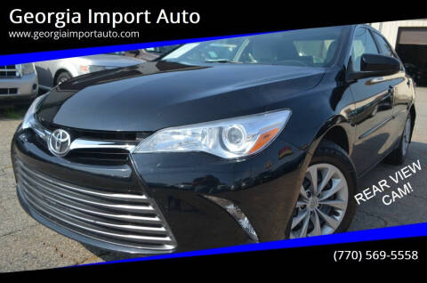 2017 Toyota Camry for sale at Georgia Import Auto in Alpharetta GA