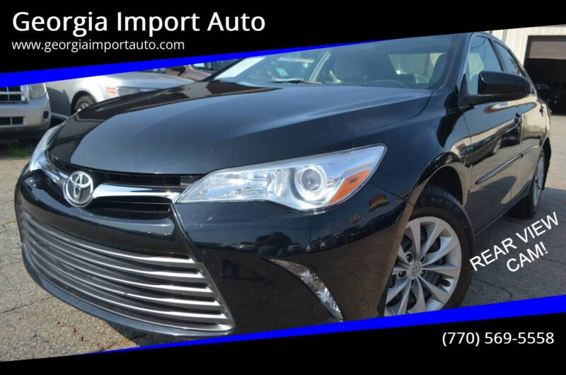 2017 Toyota Camry for sale at Georgia Import Auto in Alpharetta GA