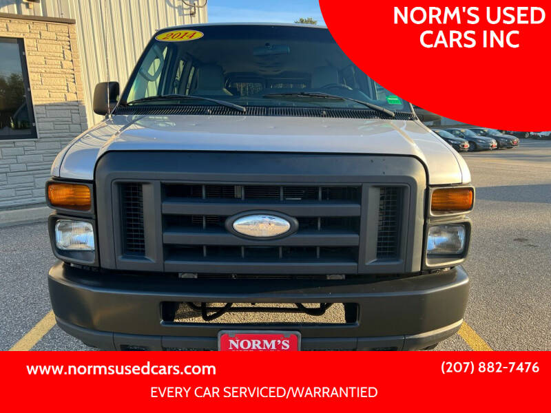2014 Ford E-Series for sale at NORM'S USED CARS INC in Wiscasset ME
