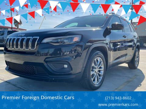 2019 Jeep Cherokee for sale at Premier Foreign Domestic Cars in Houston TX