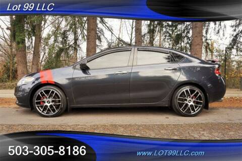 2013 Dodge Dart for sale at LOT 99 LLC in Milwaukie OR