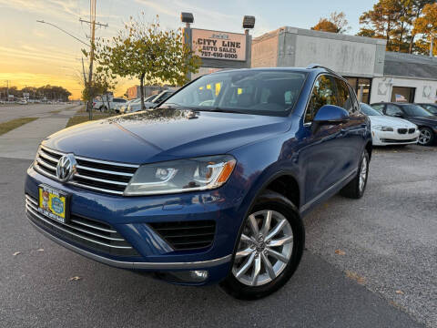 2016 Volkswagen Touareg for sale at City Line Auto Sales in Norfolk VA