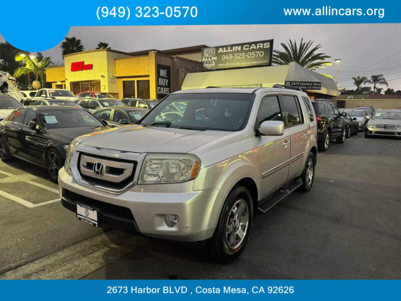 2009 Honda Pilot for sale at Allin Cars in Costa Mesa CA