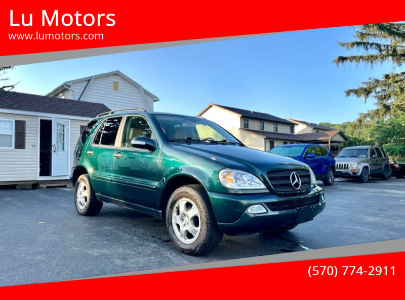 2003 Mercedes-Benz M-Class for sale at Lu Motors in Moosic PA