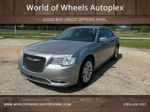 2017 Chrysler 300 for sale at World of Wheels Autoplex in Hays KS