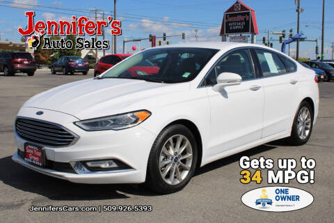 2017 Ford Fusion for sale at Jennifer's Auto Sales in Spokane Valley WA