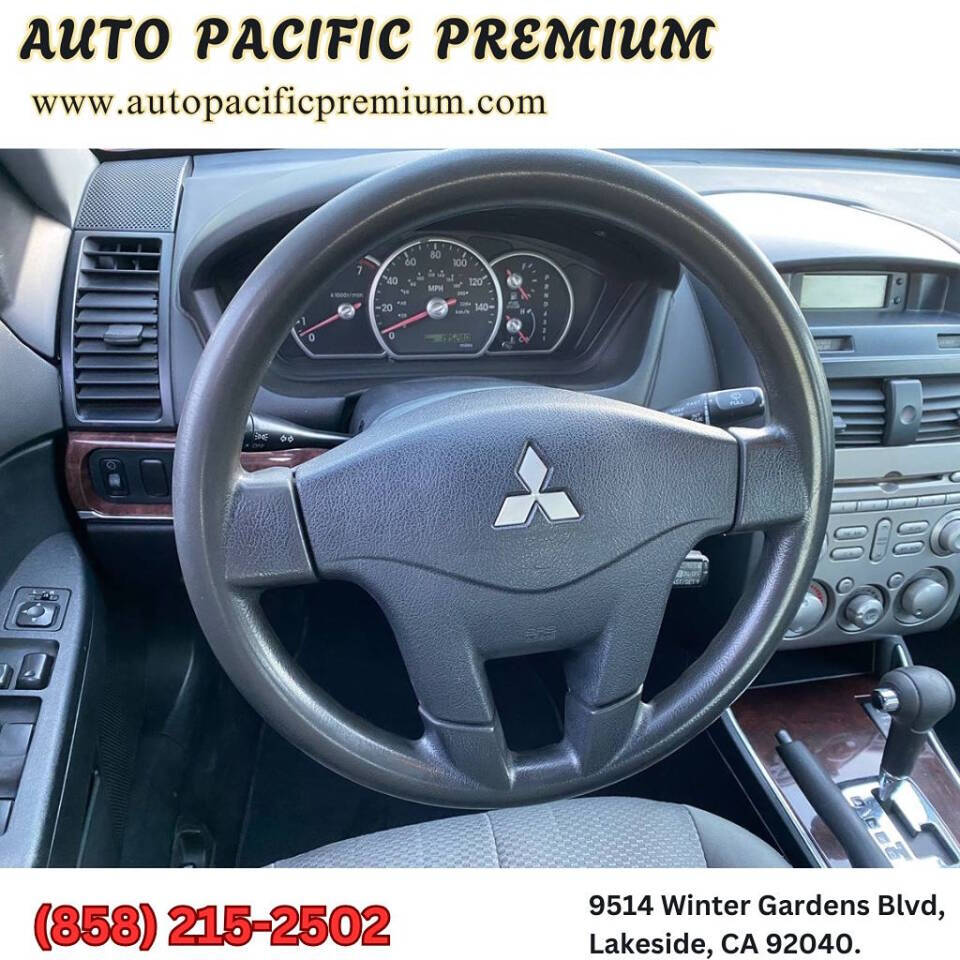 2009 Mitsubishi Galant for sale at Auto Pacific Premium in Lakeside, CA