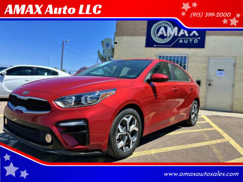 2021 Kia Forte for sale at AMAX Auto LLC in El Paso TX