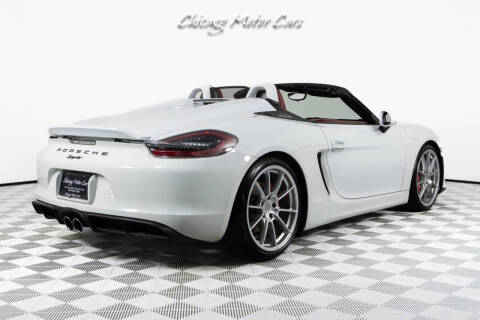 2016 Porsche Boxster Spyder