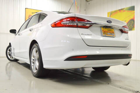 2018 Ford Fusion Hybrid SE