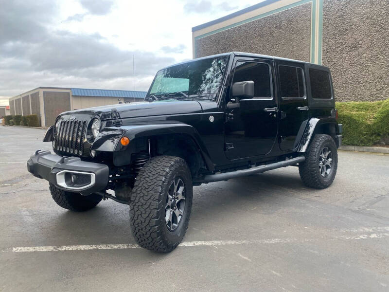 2016 Jeep Wrangler Unlimited for sale at Exelon Auto Sales in Auburn WA