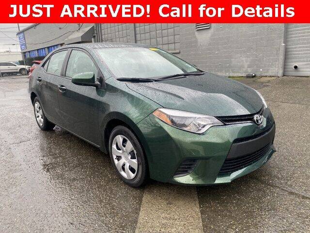 2014 Toyota Corolla for sale at Toyota of Seattle in Seattle WA