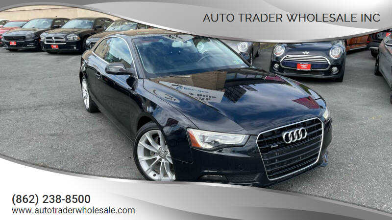2013 Audi A5 for sale at Auto Trader Wholesale Inc in Saddle Brook NJ