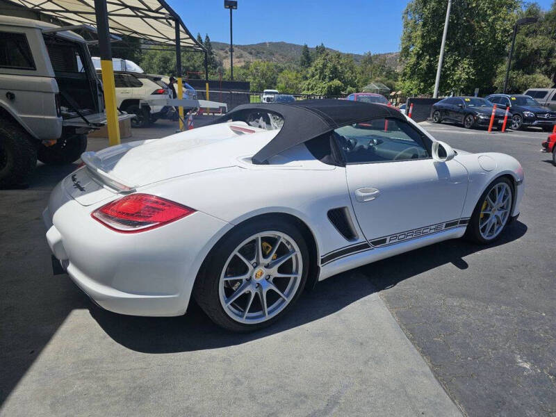 2011 Porsche Boxster Spyder