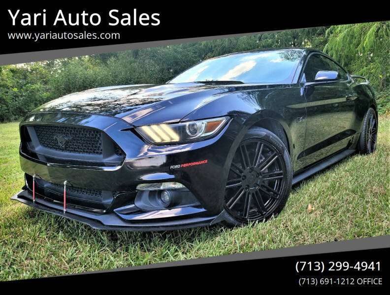 2017 Ford Mustang for sale at Yari Auto Sales in Houston TX
