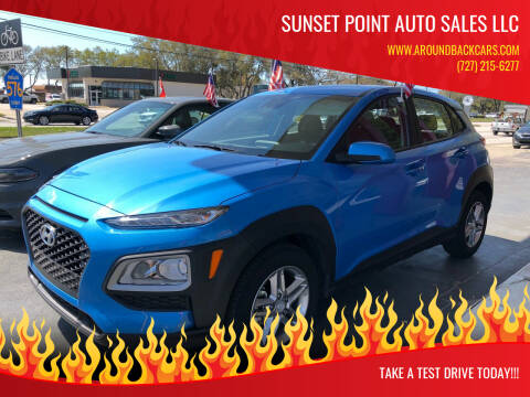 2020 Hyundai Kona for sale at Sunset Point Auto Sales & Car Rentals in Clearwater FL