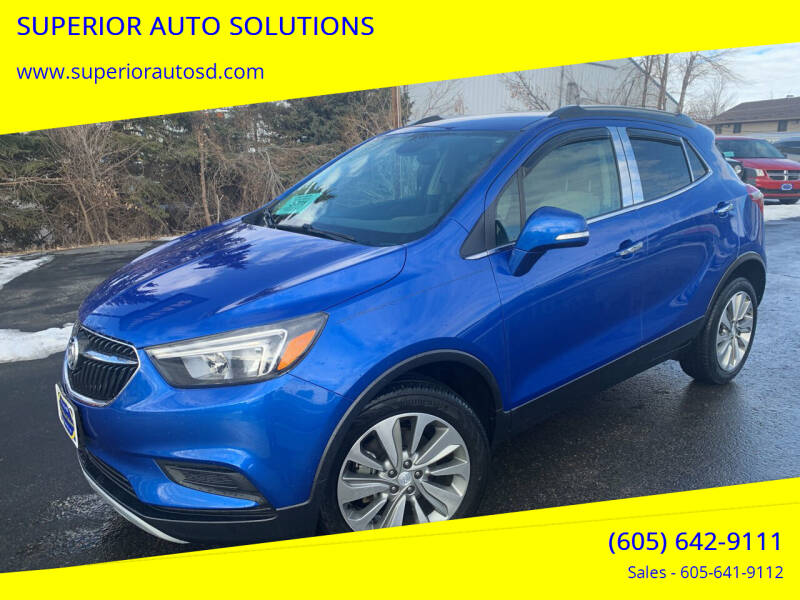 2017 Buick Encore for sale at SUPERIOR AUTO SOLUTIONS in Spearfish SD