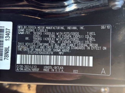 2010 Toyota Sequoia Limited