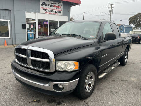 2005 Dodge Ram 1500 for sale at AutoPro Virginia LLC in Virginia Beach VA