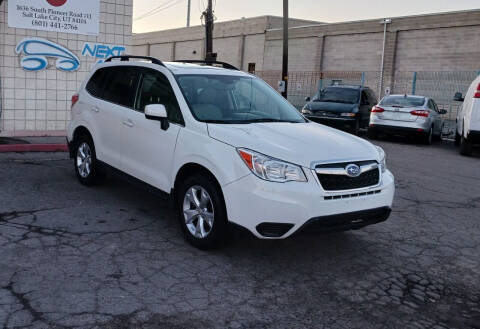 2016 Subaru Forester for sale at Next Auto in Salt Lake City UT