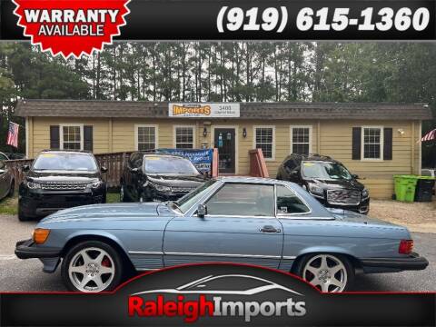 1987 Mercedes-Benz 560-Class for sale at Raleigh Imports in Raleigh NC