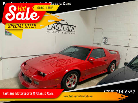 1991 Chevrolet Camaro for sale at Fastlane Motorsports & Classic Cars in Addison IL