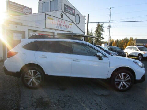 2019 Subaru Outback for sale at G&R Auto Sales in Lynnwood WA