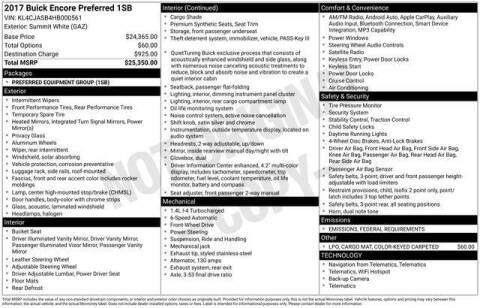 2017 Buick Encore Preferred