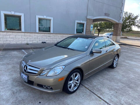 2010 Mercedes-Benz E-Class for sale at PROMAX AUTO in Houston TX