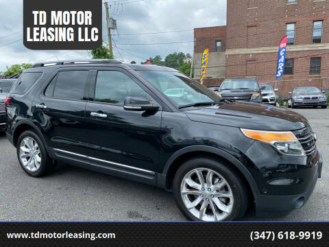 2014 Ford Explorer for sale at TD MOTOR LEASING LLC in Staten Island NY