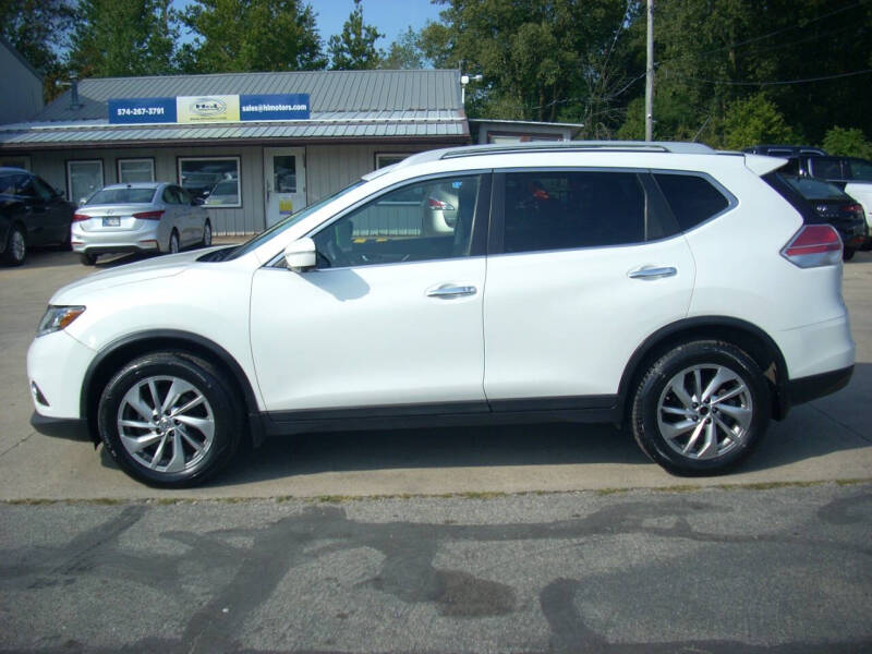 Used 2014 Nissan Rogue SL with VIN 5N1AT2MV8EC789402 for sale in Warsaw, IN