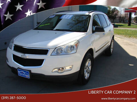 2012 Chevrolet Traverse for sale at Liberty Car Company - II in Waterloo IA