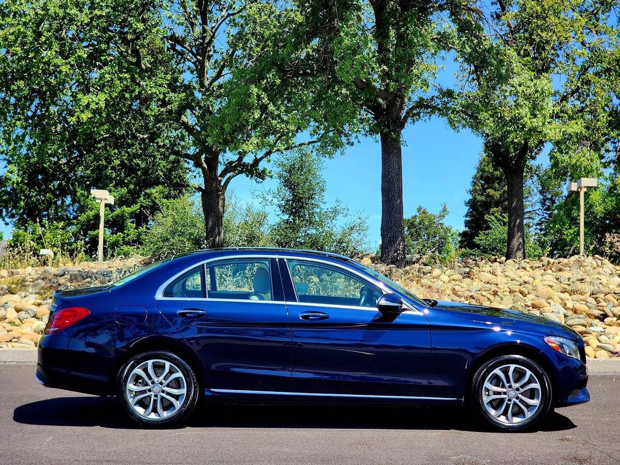 2015 Mercedes-Benz C-Class for sale at LAS MOTORS, LLC. in Sacramento, CA