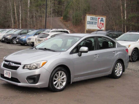 2012 Subaru Impreza for sale at CROSS COUNTRY MOTORS LLC in Nicholson PA