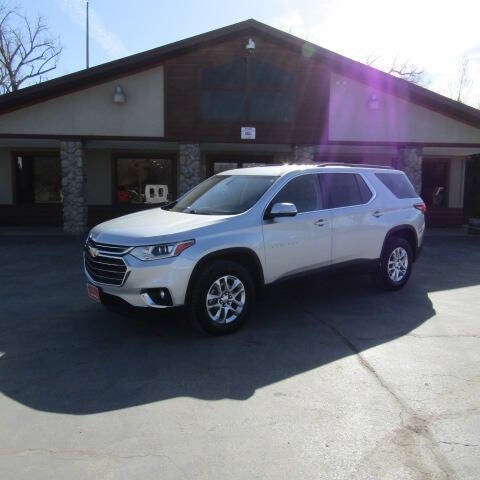 Used 2019 Chevrolet Traverse 1LT with VIN 1GNERGKW2KJ245683 for sale in Sheridan, WY